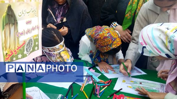 جشن وحدت و ولایت با حضور پرشور دانش‌آموزان اسکو