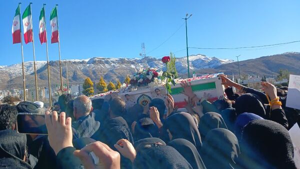 وداع باشکوه با پیکر مطهر شهید والامقام رحیم مجیدی مهر در یاسوج