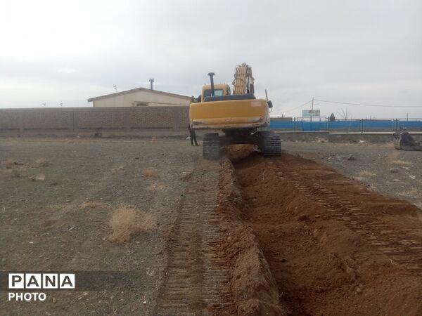 توسعه زیرساخت‌های آموزشی در روستای درخت سنجد