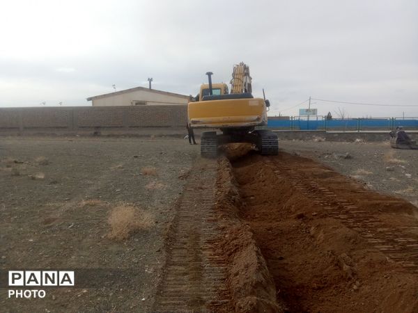 توسعه زیرساخت‌های آموزشی در روستای درخت سنجد