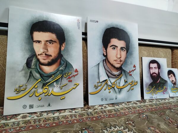 مراسم رونمایی از تصاویر دیجیتال شهدا در کاشمر