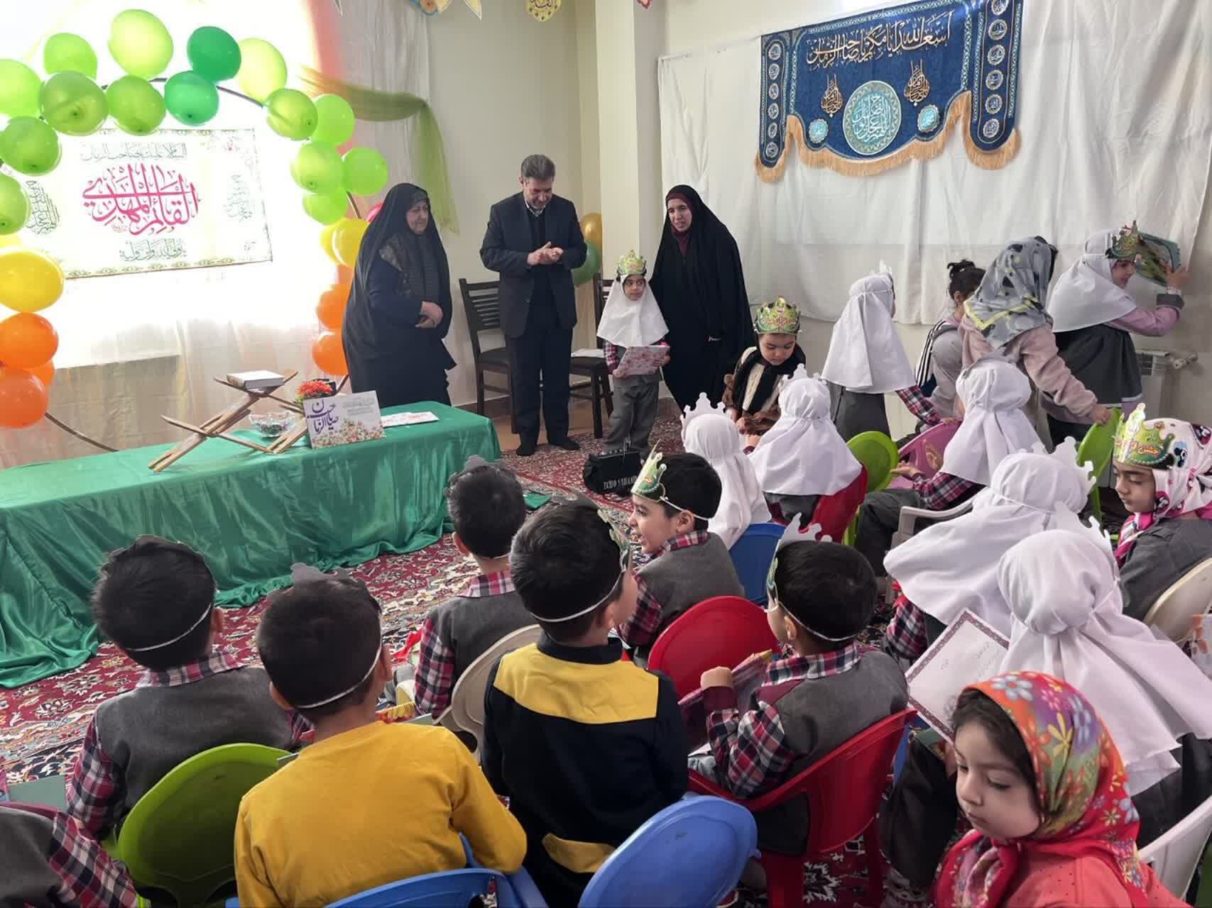 جشن قرآن در مهد شکوفه‌های نور درالقرآن حضرت زهرا (س) شیروان