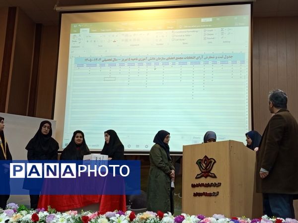 انتخابات اعضای مجمع سازمان دانش‌آموزی ناحیه ۵ تبریز