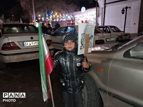 مراسم دشمن  سوزی در نیشابور 