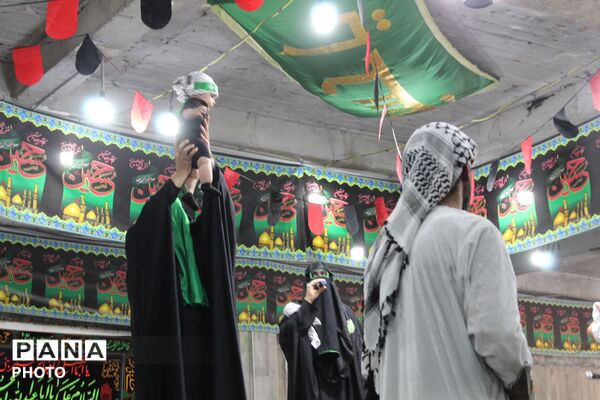 کربلا در قاب تعزیه در شهر سامان 