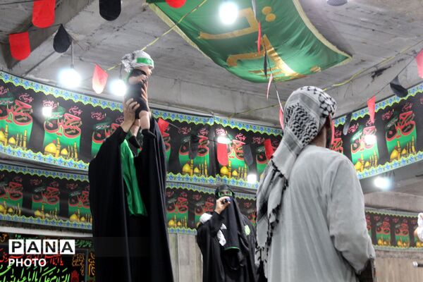 کربلا در قاب تعزیه در شهر سامان 