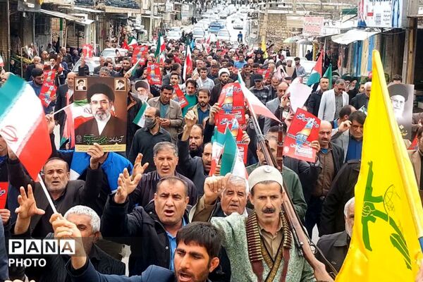 قلعه‌رئیسی در روز قدس یکصدا علیه اسرائیل فریاد زد