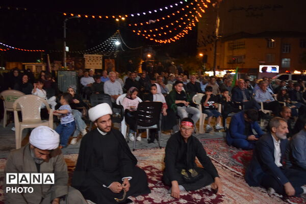 فارسان سیاه‌پوش محرم شد
