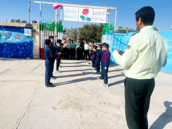 آیین گرامیداشت هفته نیروی انتظامی در خاتم