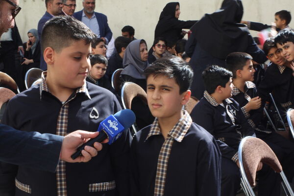 آیین خشت‌گذاری دبستان شهید خداقلی