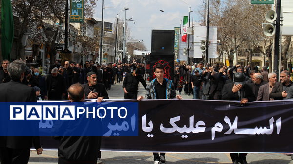 حرکت دسته عزاداری شهادت حضرت امیرالمومنین