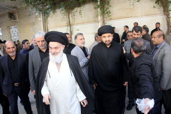 مراسم تشییع پیکر پنج شهید گمنام در بوشهر
