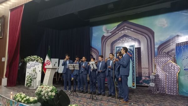 سی و یکمین اجلاس منطقه‌ای نماز دانش‌آموزان مراغه 