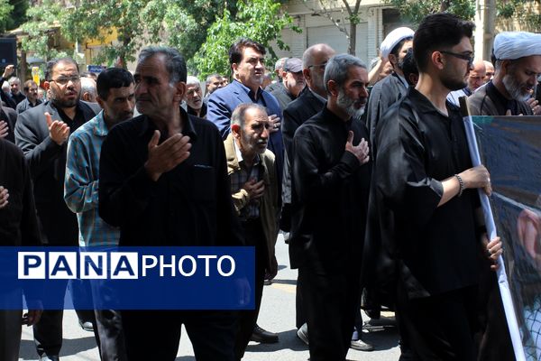 حرکت دسته عزاداری رحلت امام خمینی 
