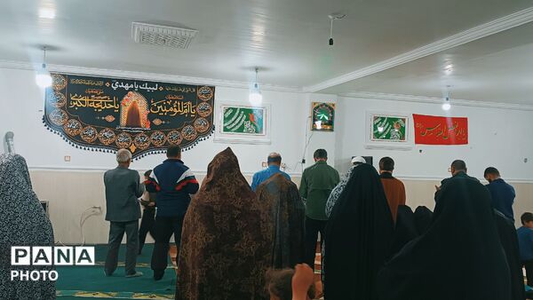 نماز استغاثه به امام زمان برای پیروزی رزمندگان جبهه اسلام در شهرستان مارگون