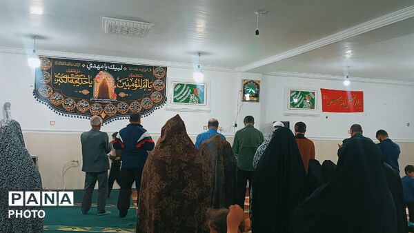 نماز استغاثه به امام زمان برای پیروزی رزمندگان جبهه اسلام در شهرستان مارگون