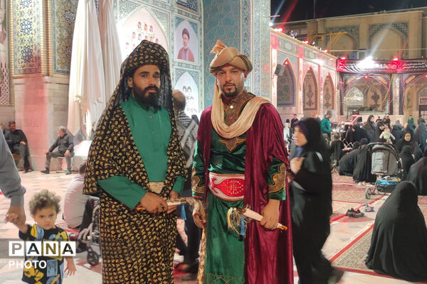 حضور مردم شیروان در سوگواری حسینی سالار شهیدان حضرت اباعبدالله الحسین  در حرم مطهر امام رضا (ع)