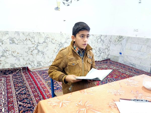 آغاز مرحله آموزشگاهی مسابقات قرآن و عترت در دبستان شهید پسندیده فدافن 