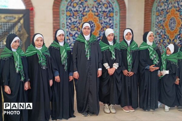 گرامیداشت دهه کرامت بر مزار شهدای جنگ رمضان 