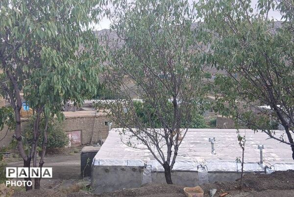 باران شدید در روستای مرزی قَتلیش