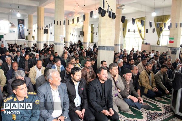 نماز عید فطر با حضور اهالی روستای شوراب صغیر