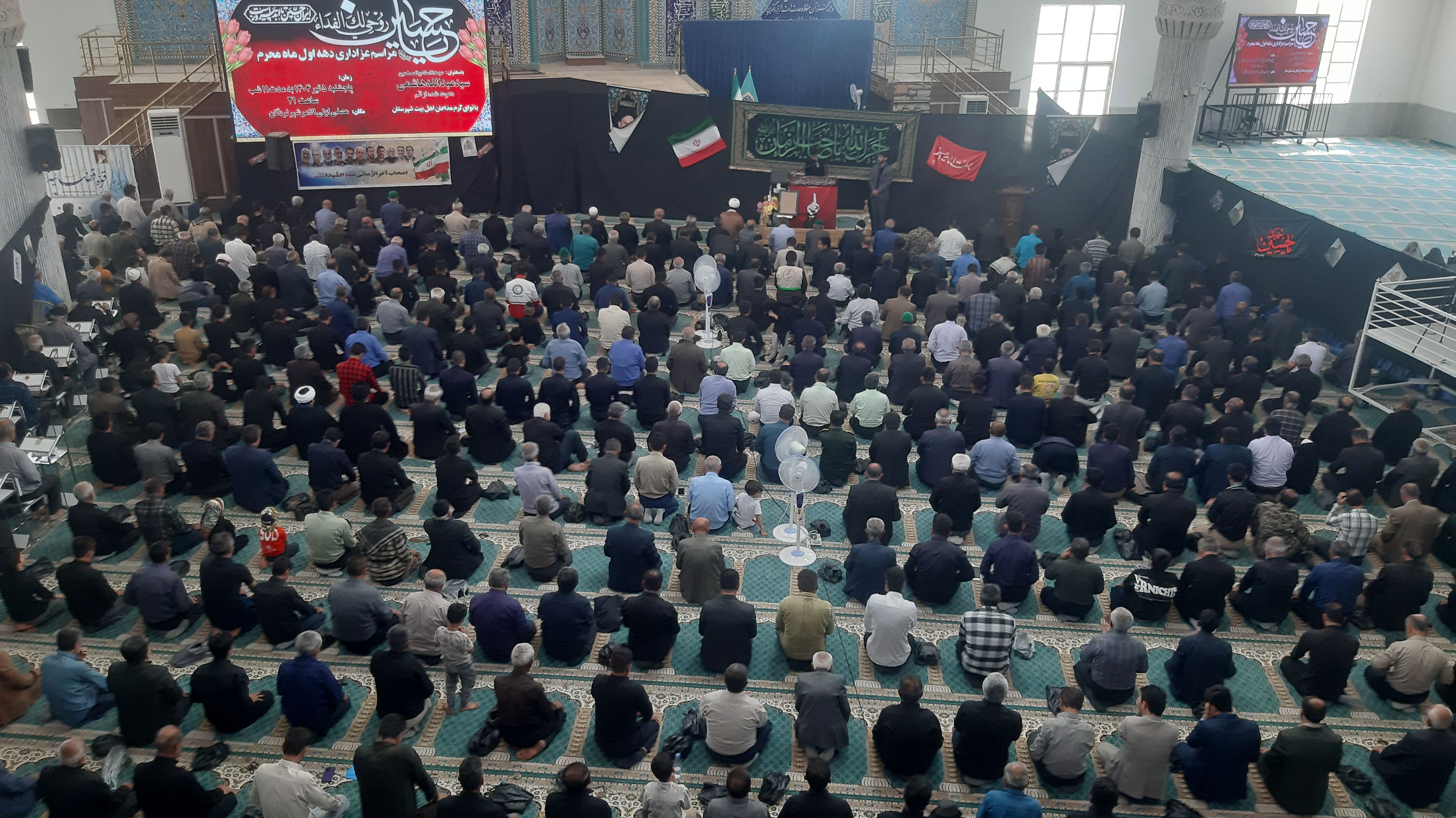 اولین نماز جمعه‌ ماه محرم سال ۱۴۰۴ در شهرستان لردگان