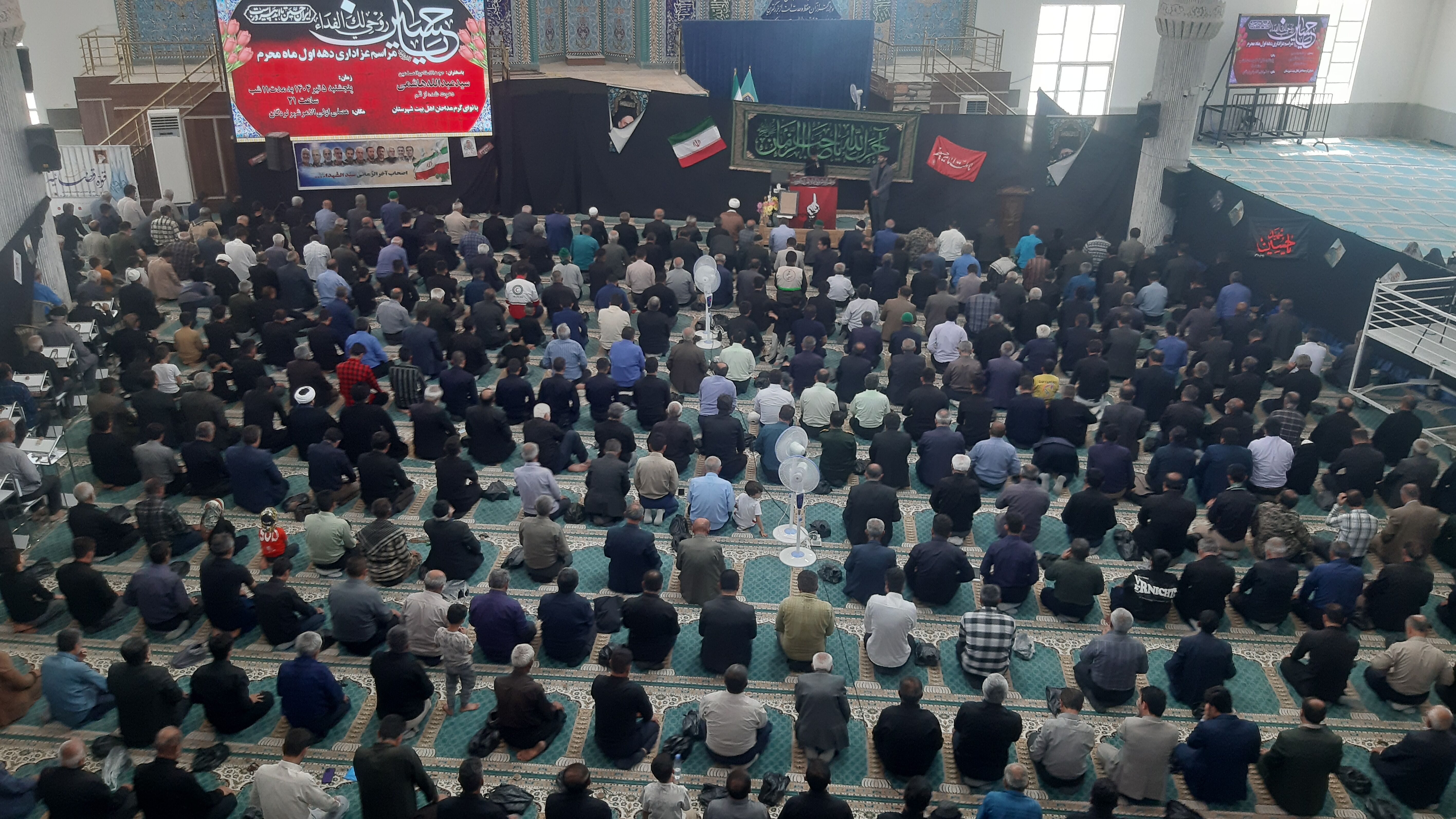 اولین نماز جمعه‌ ماه محرم سال ۱۴۰۴ در شهرستان لردگان