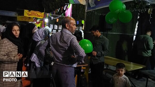 مهمانی کیلومتری غدیر در نیشابور 