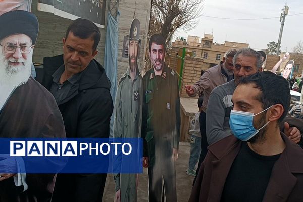 شور انقلابی در پیشوا، همه یکصدا برای ایران در 22 بهمن