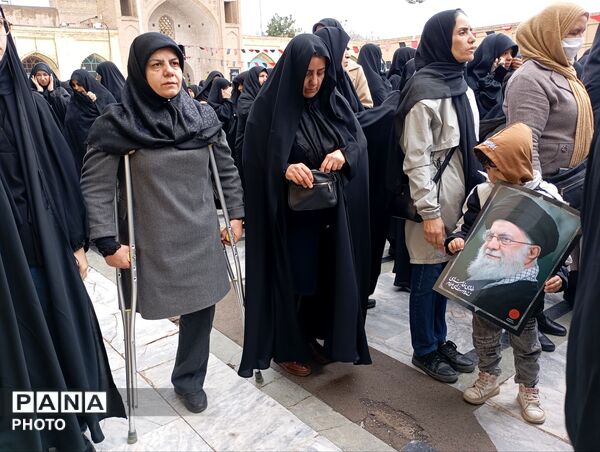 تشیع و وداع با 5شهید شهرستان نیشابور