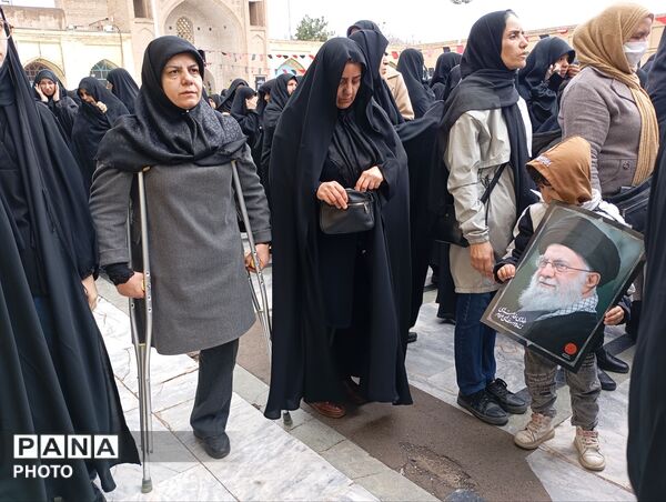 تشیع و وداع با 5شهید شهرستان نیشابور