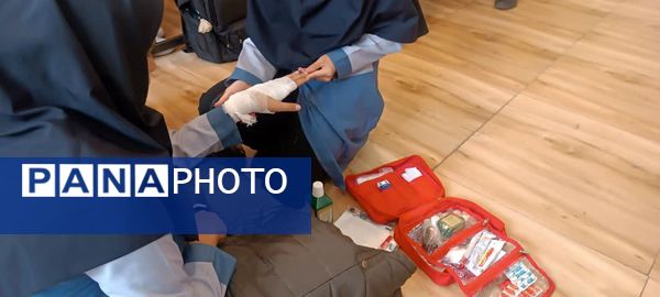 اجرای بیست و ششمین مانور سراسری زلزله در مدارس منطقه پردیس