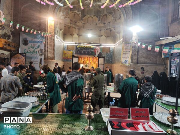  قاب پانا میزبان چایخانه های حسینه امام خمینی (ره)
