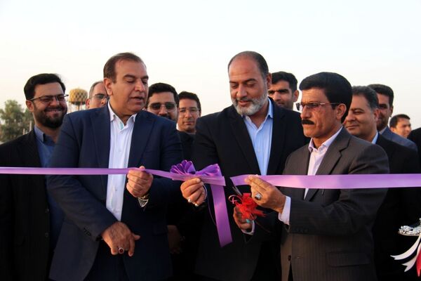افتتاح و کلنگ‌زنی چندین طرح عمرانی در شهرستان بم 