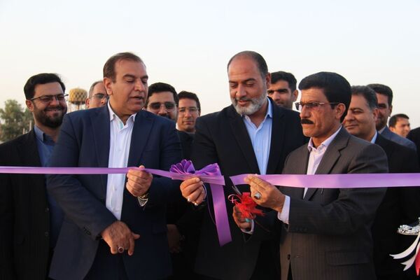 افتتاح و کلنگ‌زنی چندین طرح عمرانی در شهرستان بم 