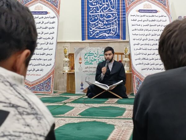برپایی سفره افطار و برگزاری جلسه قرآن در شب ولادت امام حسن مجتبی (ع)