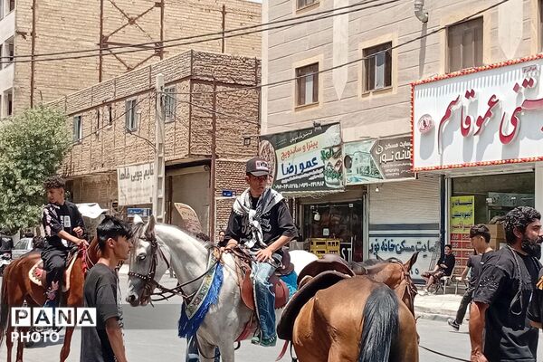 مراسم عزاداری ظهر عاشورا در شهر صباشهر