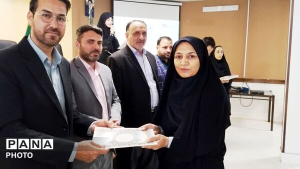 آیین تجلیل از منتخبین کشوری، استانی و منطقه ای طرح و برنامه های حوزه  آموزش  کلات