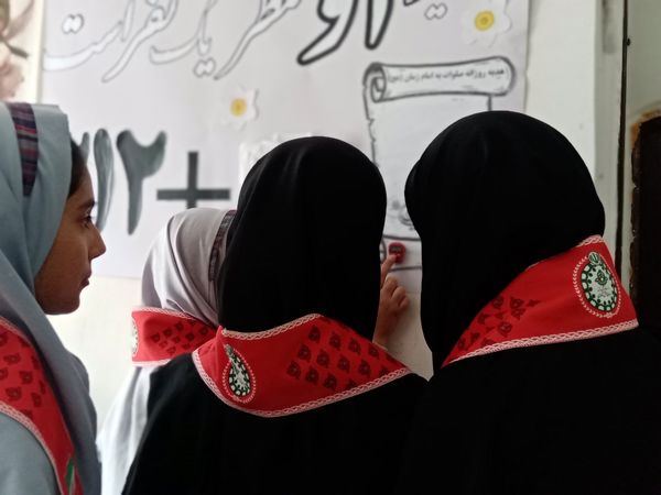سه شنبه های مهدوی در مدرسه مریم سنگان