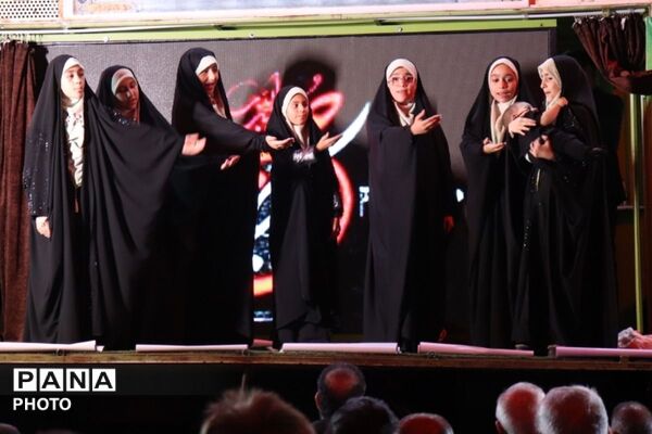 مراسم عزاداری شب سوم محرم در شهرک شیرودی اسلامشهر