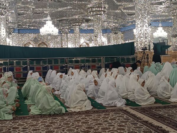 آئین جشن تکلیف در حرم امام رضا (ع)