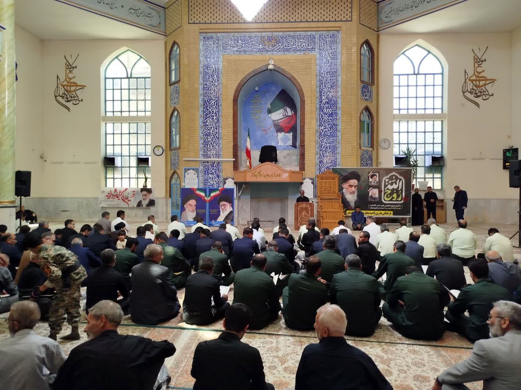 مراسم بزرگداشت سی و ششمین سالگرد ارتحال امام خمینی (ره) و شهدای قیام ۱۵خرداد در کاشمر