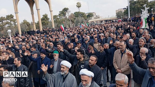 تشییع مسافر بهشتی «امیرعلی نیکنام‌راد» در گرگان