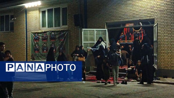 مراسم شب هشتم محرم در  هیئت فرهنگیان 