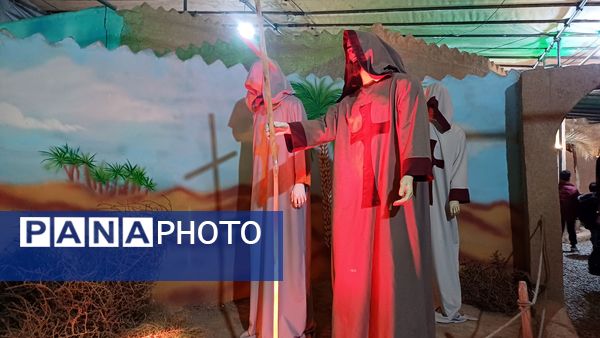 افتتاح دهمین سوگواره فاطمی کوچه‌های بنی‌هاشم همزمان با ایام فاطمیه در شهرستان ورامین