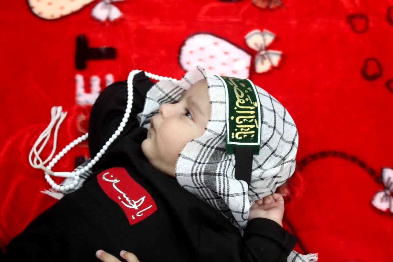 اجتماع بزرگ شیرخوارگان حسینی در حسینیه ثارالله یاسوج