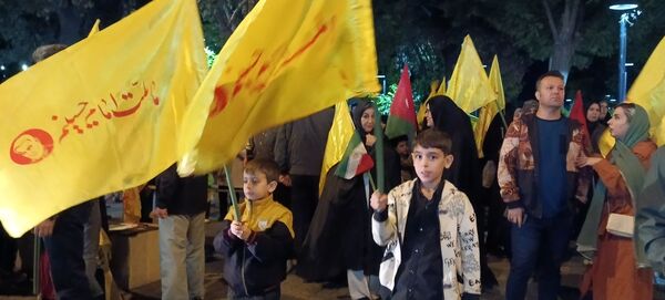 تجمع کودکان و نوجوانان زنجانی در محکومیت جنایات رژیم صهیونیستی 