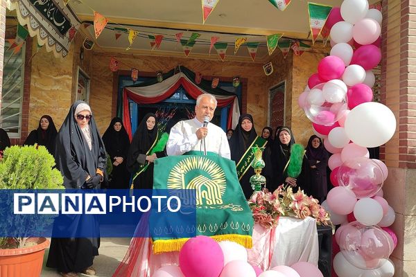 حضور خادمین آستان قدس رضوی در مدرسه شاهد کوثر رباط‌کریم به مناسبت دهه کرامت