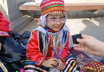 نمایشگاه صنایع دستی و سوغات محلی گیلان با حضور کودکان در رشت