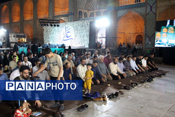 تجمع بزرگ «ایران، ذوالفقار علی» در یزد 